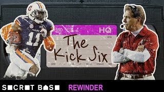 The Kick Six Auburn’s Iron Bowl miracle vs Alabama deserves a deep rewind [upl. by Natsirt]