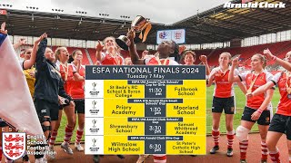 ESFA NATIONAL FINALS  STOKE CITY 2024  DAY 3 [upl. by Octavla77]