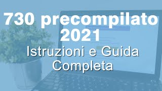 COME CONTROLLARE RIMBORSO 730 AGENZIA DELLE ENTRATE   2021 [upl. by Dirraj]