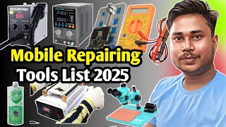 Mobile Repairing Tools Name List 2025  Mobile Repair Shop kholne Me Kitna Paisa Lagta Hai [upl. by Fruin]