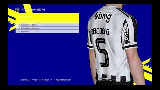 Kit Home Atlético Mineiro  Adidas 2022 PES 2017  BYPHYLYP ARAUJO [upl. by Terrie]