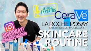 Dr Sugai Explains 20 Skincare Routine with CeraVeLa RochePosay IG Giveaway Products [upl. by Chloris]