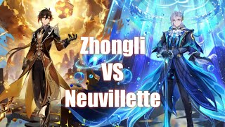 NEUVILLETTE OR ZHONGLI WHICH ONE IS THE BEST [upl. by Sale876]