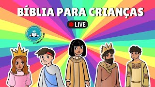 FÉRIAS NO GRANDE LIVRO HISTÓRIAS DA BÍBLIA PARA CRIANÇAS AO VIVO O Grande Livro TV [upl. by Levinson]