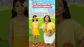 What animal has a yellow color 😍 kidssong kidsslearning toddlers [upl. by Auburta]