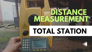 Measurement of distances bw points using Total Station Surveying practical [upl. by O'Connor532]