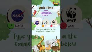 Which organization creates the Red List of endangered species kidsvideo animalquiz shortvideo [upl. by Nwahsid]