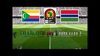 🟥LIVE  The Gambia vs Comoros • Live Stream Africa Cup of Nations Qualifiers Full analysis2024 [upl. by Ardekal]