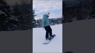 First Day Using Nidecker Supermatic StepIn Bindings [upl. by Sayer]