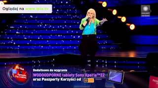 Sopot TOPtrendy 2014 Agnieszka Chylinska  „Kiedy powiem sobie dośćquot [upl. by Ahslek]