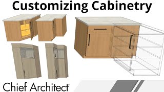 Designing Corner Cabinets Tutorial [upl. by Anel]