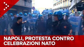 LIVE Napoli protesta contro NATO  diretta video [upl. by Blancha]