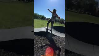 Skating a Pump Track w JOHN CAMPBELL  Frankfort IL [upl. by Ynohtnanhoj]