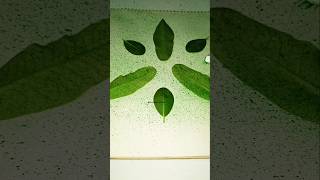 Leaf Painting Tutorial🌿 leafart art shorts ytshort painting tutorial leaf designerdiaries [upl. by Nodlehs363]