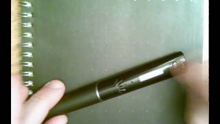 Livescribe smartpen  How to check the battery status [upl. by Bithia318]