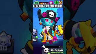 Legends☠️goviral brawlstars plssubscribe gaming brawl supercell fypyoutube fyp fypシ゚viral [upl. by Ynohtnael]