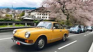 Spring Driving In Zürich City Switzerland🇨🇭SWITZERLAND Road Trip 🌸 [upl. by Netsreik]