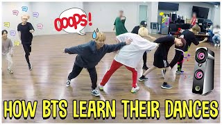 Lets See How BTS Learns Their Choreography [upl. by Charpentier643]