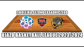 UBL 202324 2 KOLEJKA  ABC  HURAGANY 2Q [upl. by Hesta]