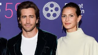 POWER COUPLE 💝 Jake Gyllenhaal and Jeanne Cadieu Beautiful love Story ❤️💍 love viral celebrity [upl. by Palm]