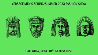 Versace SpringSummer 2023 Men’s  Fashion Show  Versace [upl. by Elurd]