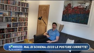 Il Mio Medico  Mal di schiena ecco le posture corrette [upl. by Neils]