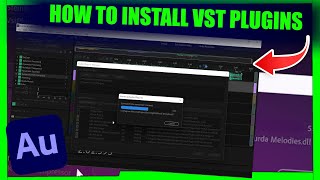 Boost Your Vocals Installing VST Plugins in Adobe Audition [upl. by Jerad]