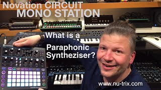 Circuit MONO Station  What is a PARAPHONIC Synth [upl. by Muller511]