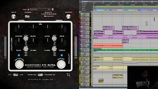 Darkglass Microtubes B7K Ultra Plugin  Neural DSP Metal Demo [upl. by Vish990]