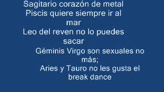 MODERATO ZODIACO con letra [upl. by Alene910]