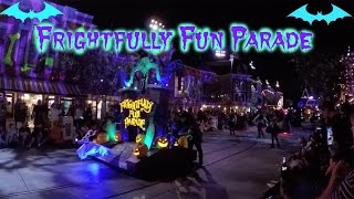 Disneylands Frightfully Fun Parade  October 2016  Full [upl. by Robi410]