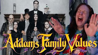 is ADDAMS FAMILY VALUES funnier  FIRST TIME WATCHING  reaction amp commentary [upl. by Ellenar161]