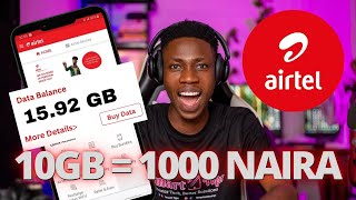 GET AIRTEL CHEAP DATA BUNDLE NOW  Codes For AIRTEL CHEAP Data Plans  AIRTEL Cheapest data plan [upl. by Anera]