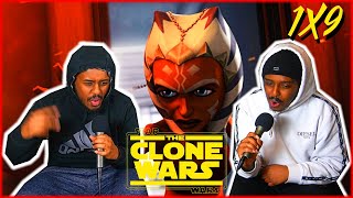 Ahsoka amp Luminara vs Ventress  The Clone Wars 1x9 Reaction  Cloak of Darkness [upl. by Kaela]