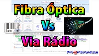 Internet Fibra óptica VS Rádio qual melhor [upl. by Paola]