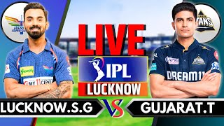 IPL 2024 Live GT vs LSG Live Match  IPL Live Score amp Commentary  Gujarat vs Lucknow Live Inng 2 [upl. by Durstin]