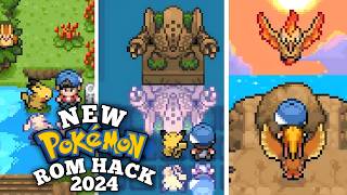 Completed pokemon gba rom hacks with new story 2024 [upl. by Moht]