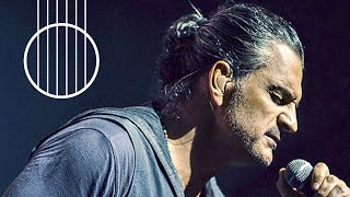 Historia de Taxi · Ricardo Arjona · Toca Guitarra Solo voz bajo y batería [upl. by Jessey196]