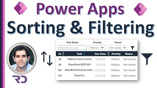 Power Apps Sort and Filter on Multiple Columns [upl. by Cynthla]