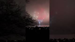 canada new year fireworksnew trending viralvideo [upl. by Merwin137]