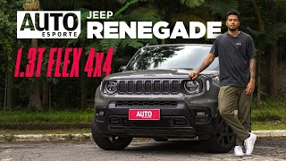 JEEP RENEGADE 13 TURBO 4x4 o flex é melhor do que o diesel [upl. by Drews]