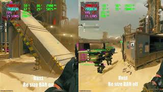 MW3 Re size BAR on or off MUST WATCH 7900xtx 7950x3d 7800x3D multiplayer only [upl. by Fevre]