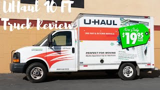 U Haul Truck Video Review 10 Rental Box Truck [upl. by Inaej]