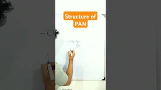 Structure of PAN PolyacrylonitrilePolymershorts [upl. by Magdau]