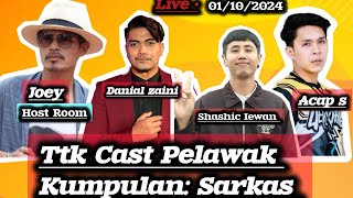 Team Sarkas  Muzikal Lawak Superstar 4 Cast live TTK bersama Gempak JOEY acaps tiktokmalaysia [upl. by Oslec90]