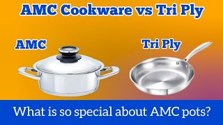 AMC Cookware vs Tri Ply  English [upl. by Solegna]