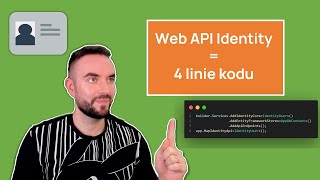 ASPNET Web API Identity w 5 minut rejestracja logowanie [upl. by Dygert]