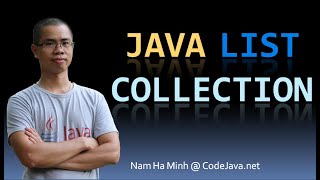 Java List Collection Tutorial  updated to Java 10 [upl. by Ilzel]