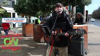 The Amazing Josh Cooney Super Cover of Belter by by Gerry Cinnamon Live from Grafton Street Dublin [upl. by Nhguaval]