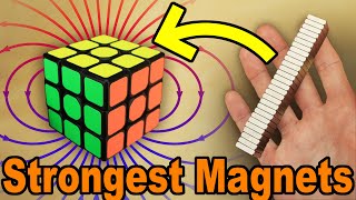 I put the STRONGEST Magnets in a Rubiks Cube [upl. by Vipul]